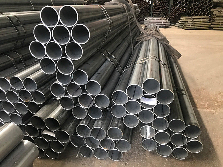 Cold Drawn Round Welded Steel Pipe , Weldable Steel Tubing For Auto Parts